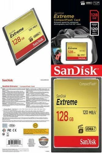 Cartes mémoire CompactFlash I pour appareil photo et caméscope
