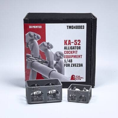 【EVA Model 】KA-52 ALLIGATOR COCKPIT EOUIPMENT 1/48 FOR ZVEZDA 3D PRINTED