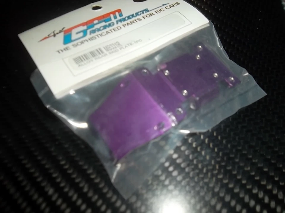 GPM MB331R SKID arrière aluminium violet HPI MINIZILLA - Photo 1/1