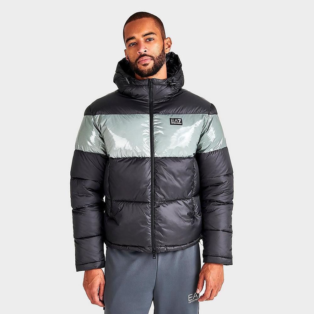 MEN'S EMPORIO ARMANI EA7 SHINY PUFFER BOMBER JACKET | eBay MEN'S EMPORIO ARMANI EA7 SHINY PUFFER BOMBER JACKET | eBay