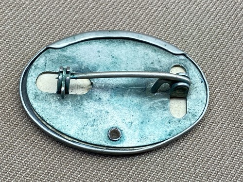 División de unidades de congreso vintage TANN Pulley Co. Insignia de identificación de empleado #96 antigua bonita - Imagen 5 de 7