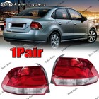 1Pair For VW Polo Vento Sedan Saloon 2011 2012-2016 Rear Taillight Without bulbs