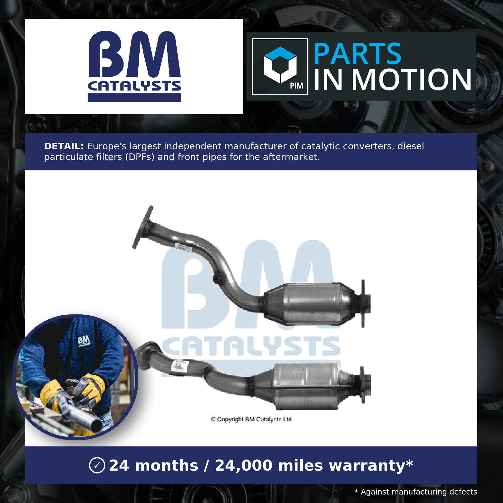 Catalytic Converter Type Approved fits NISSAN QASHQAI J10 2.0 10 to 13 MR20DE BM