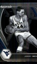 2021 Panini Prizm Draft Picks #100 Jerry West West Virginia Mountaineers 58907