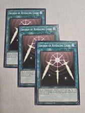 3x Swords of Revealing Light SDBE-EN031 Saga of Blue-Eyes White Dragon Unlimited