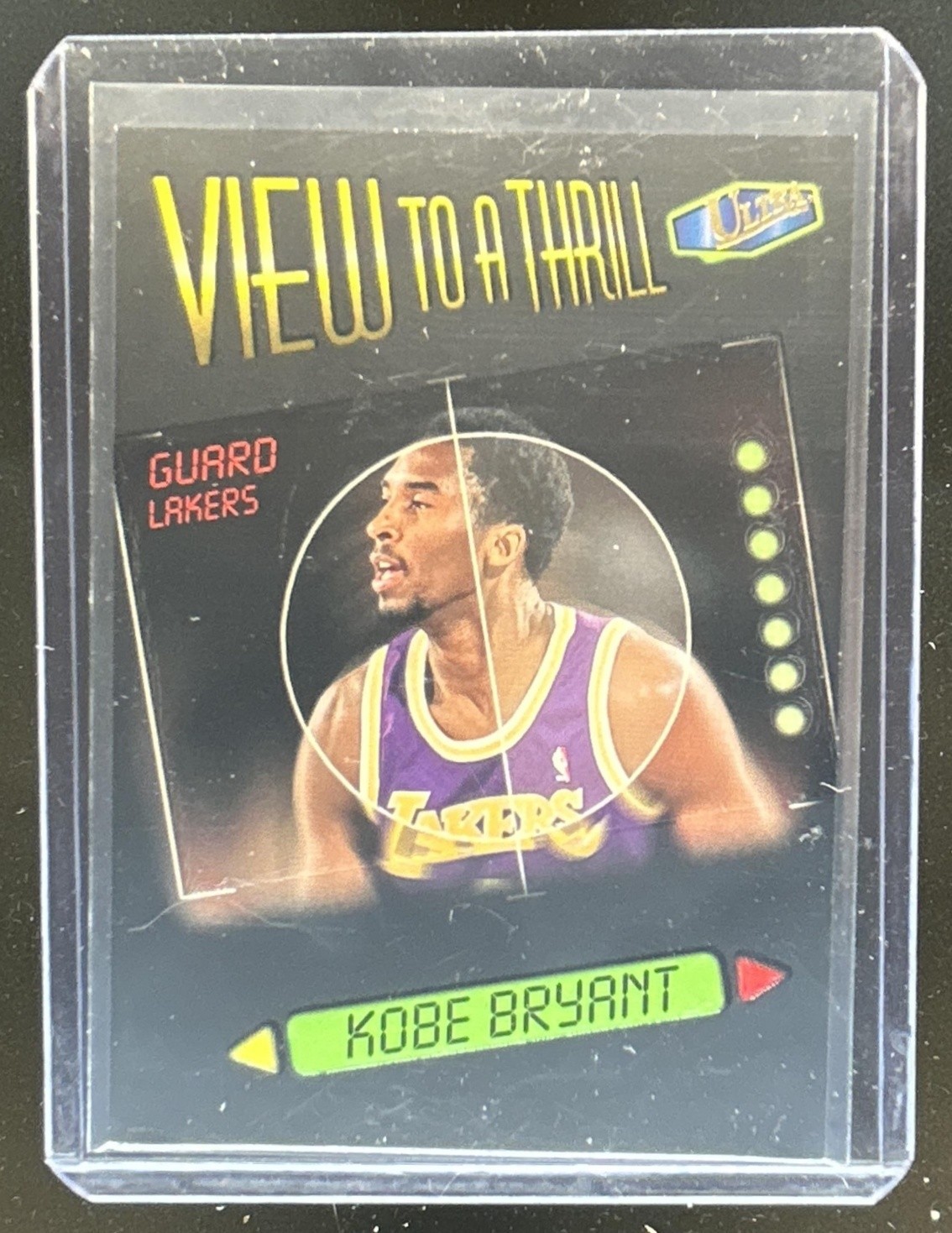 1997-98 Fleer Ultra Kobe Bryant View to a Thrill #3 VT Lakers