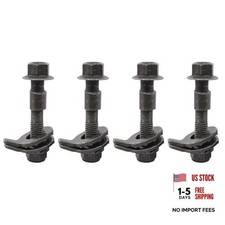 Pack of 4 14mm Cam Bolt Kit Adjustable Camber Correction Alignment Kit