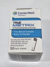 True Metrix Blood Glucose Test Strips - 50 Count. 4 Boxes