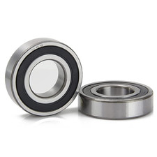6205-2RZ Bearings, 25X52X15Mm Ball Bearing 6205RZ Double Rubber Sealed Shielded