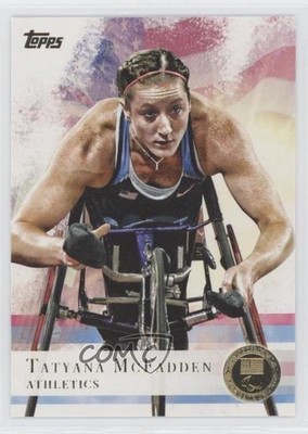 2012 Topps US Olympic Team and Olympic Hopefuls Gold Tatyana McFadden #18 0e61