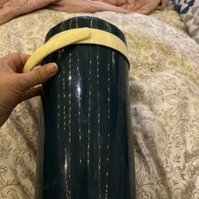 Bene Casa Vtg Thermos w/3 Food Containers Turquoise for Picinics Bento Box