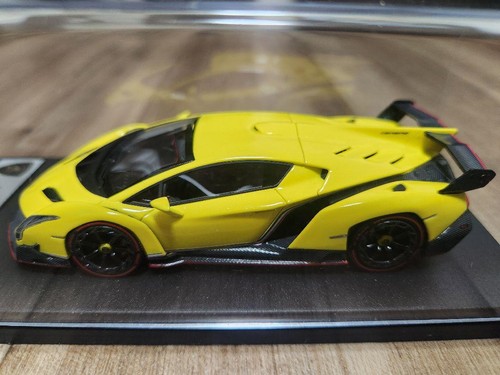 Looksmart 1/43 Lamborghini Veneno Geneva Motor Show 2013 Rare New - Picture 4 of 10
