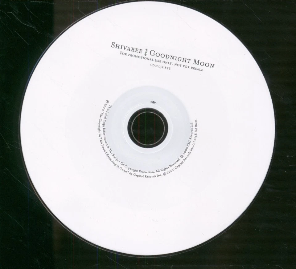 Shivaree Goodnight Moon CD UK Capitol 2000 Promo CD In Digipak CDCLDJX825 - Bild 3 von 3