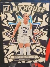 Napheesa Collier 2025 Panini Donruss WNBA MY HOUSE PRESS PROOF #15 LYNX