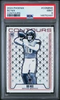 2024 Panini Phoenix Contours Bo Nix #CONBNX SP RC PSA 9