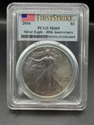 2016 FIRST STRIKE Silver Eagle 30th Anniversary PCGS MS69 — photo 1
