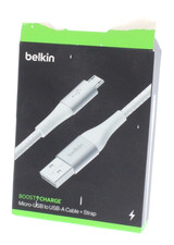 Belkin Boost Charge Micro USB to USB-A Braided 6.6 Ft Cable Strap