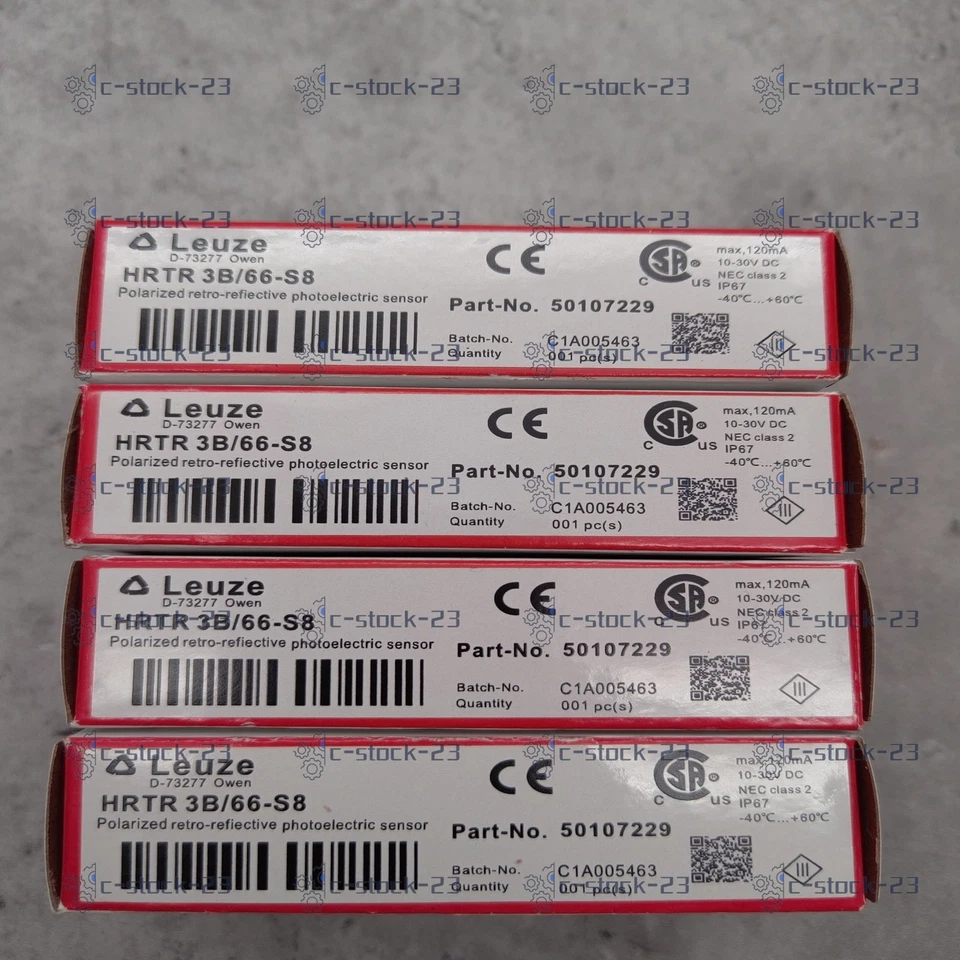 C-STOCK-23 NEU für Leuze Sensor HRTR 3B/66-S8 Schnellversand