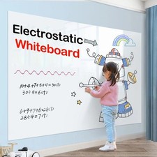 45cm Peel Stick Whiteboard Reusable Dry Wipe Wall Board No Damage