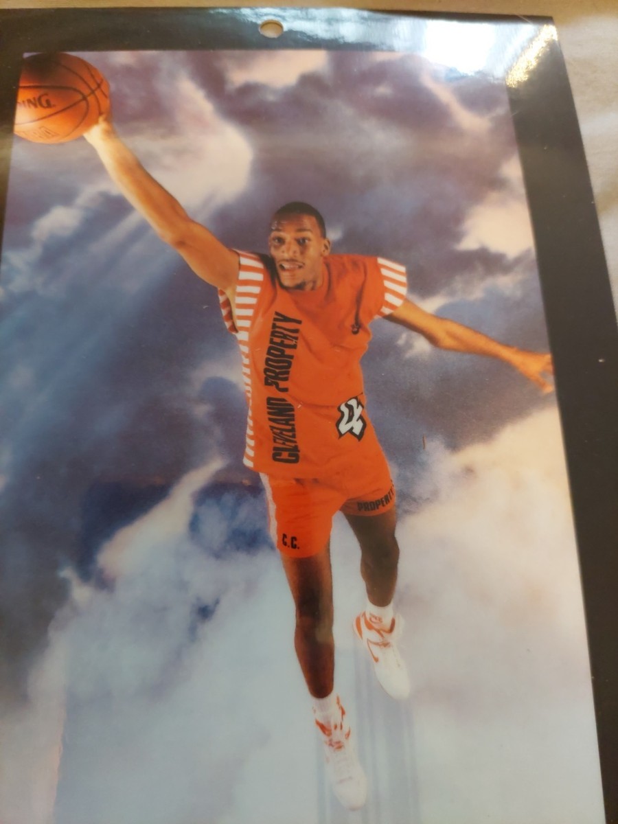 NIKE 5”x 7” POSTER CARD OHIO FLYER / RON HARPER 290869 LAMINATED