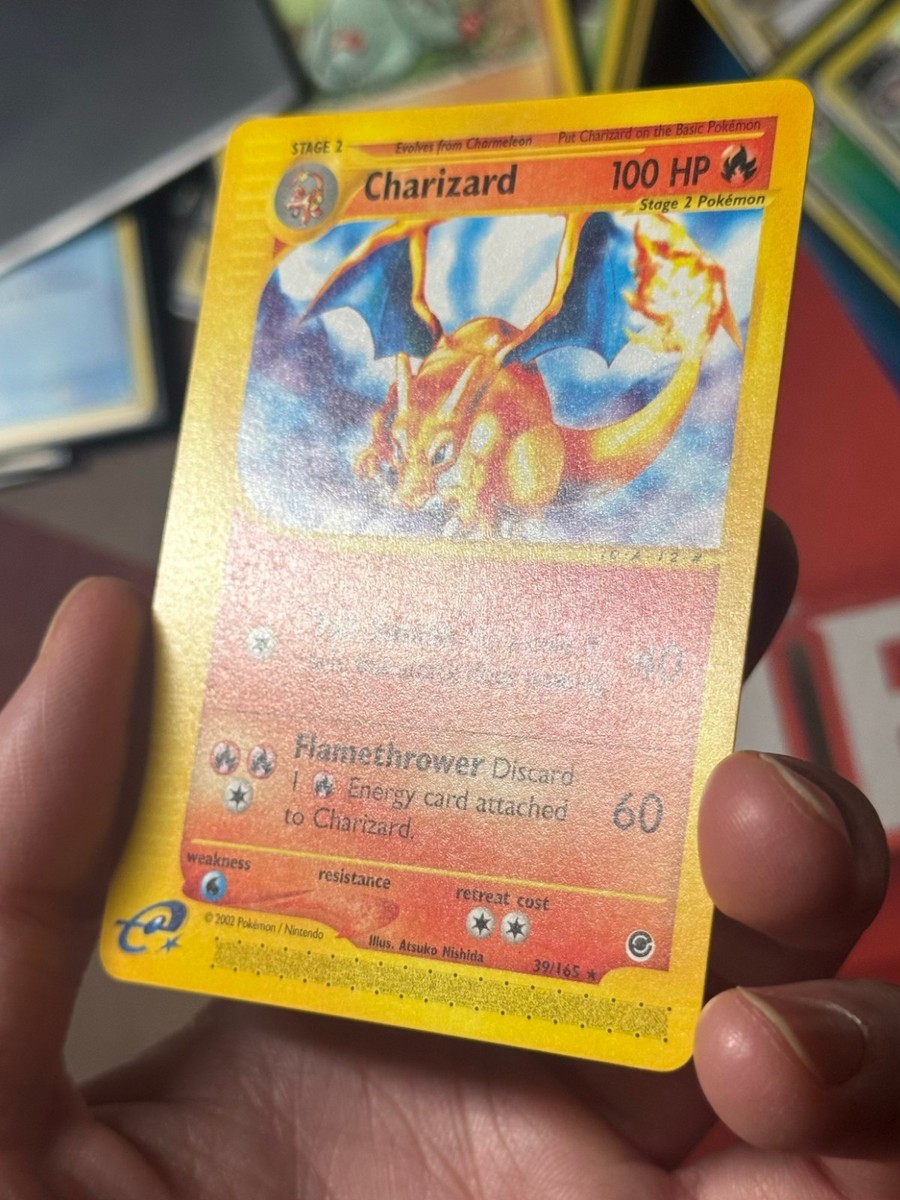 CHARIZARD 39/165 Expedition non-holo rare E-READER Pokemon TCG