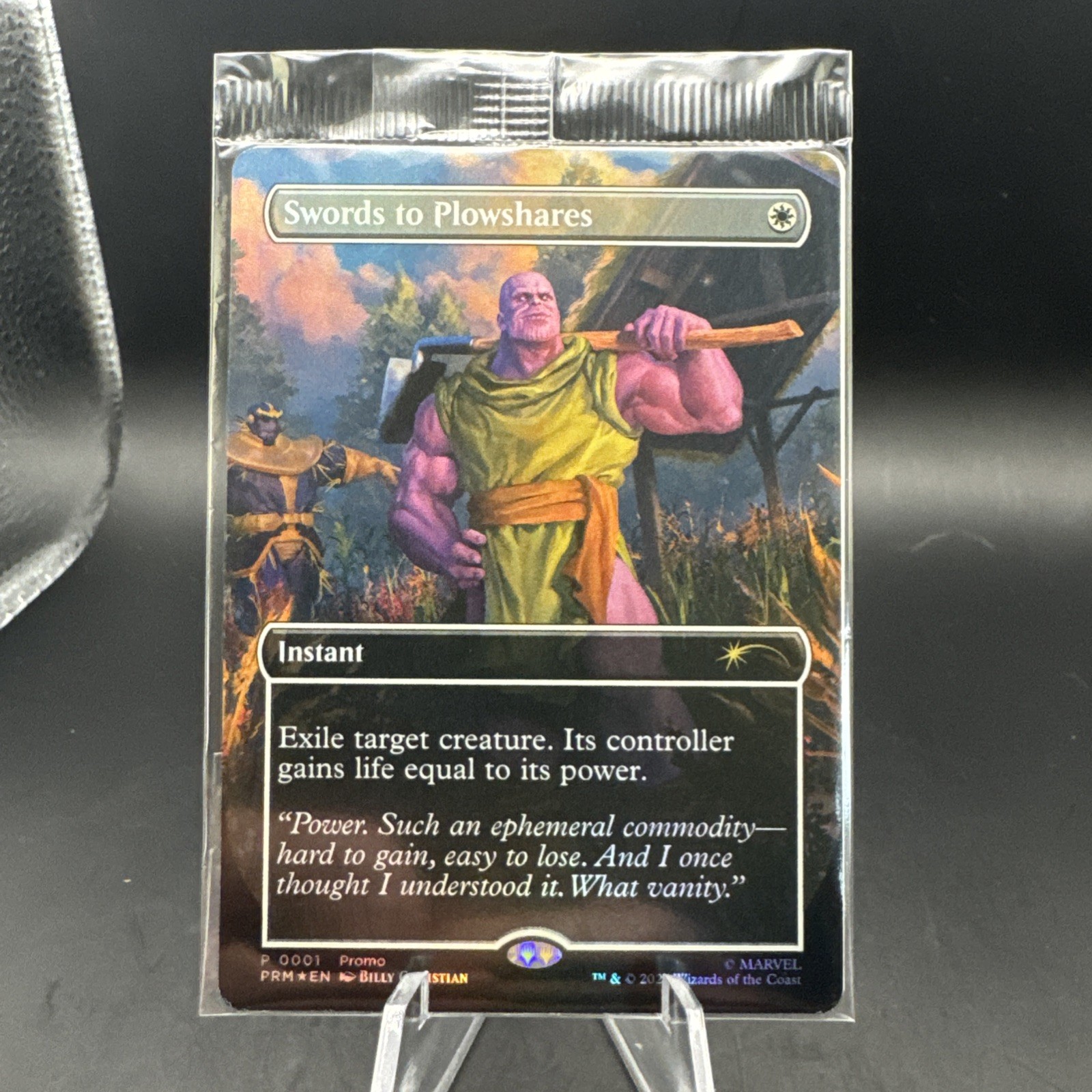 SEALED Swords to Plowshares P0001 - Foil - MTG Magic the Gathering (PSA Promo) view 11