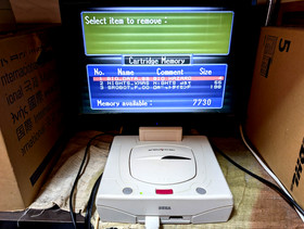 Sega Saturn White Console Power Memory BioHazard  Manual Japan