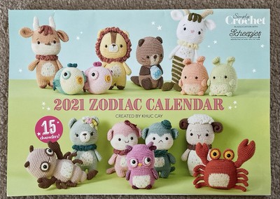 Häkelanleitung Sternzeichen Spielzeug Kalender 2021