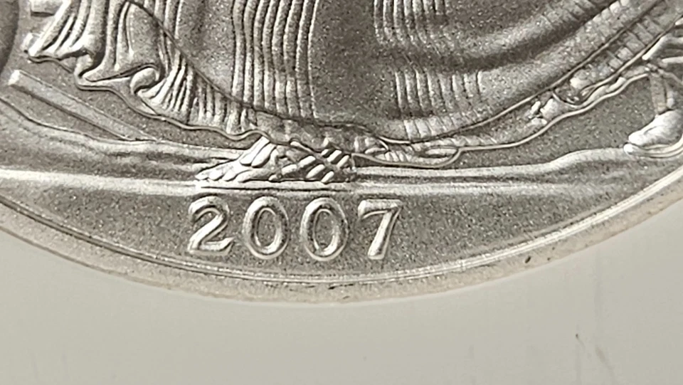 $1 Silver Eagle W Burnished  3 Coin Set - 2007 2008 & 2008 Rev of 2007 NGC MS69 - Image 4 of 4