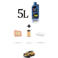 Hoffcar Set Service 3 Filter Und 5L ÖL FüR Opel Mokka X 1.6 85Kw Von 201