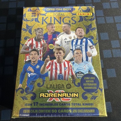 Panini Adrenalyn XL 2025-2026 Dream Box Total Kings Sealed Box - Yamal, Messi