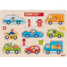 Gollnest & Kiesel Steckpuzzle Tankstelle