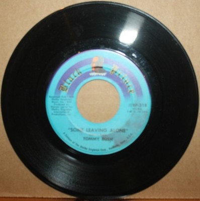 TOMMY BUSH *Some Leaving Alone* ALL HANG OUT Soul Funk 45 on BLACK PRINCE 318