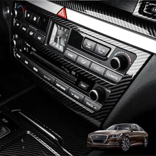 Carbon Air Condition Switch Control Panel Cover Trim For Genesis G80 2015-2020