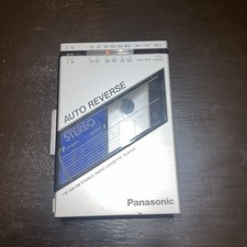1986 Panasonic RX-S25 Auto Reverse FM AM Cassette Player Walkman For Parts As Is