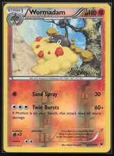 Wormadam Fates Collide 44/124 Reverse Holo Uncommon FCO Pokemon TCG Card LP