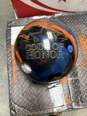 Used Ebonite Code Of Honor Bowling Ball 15 Pounds