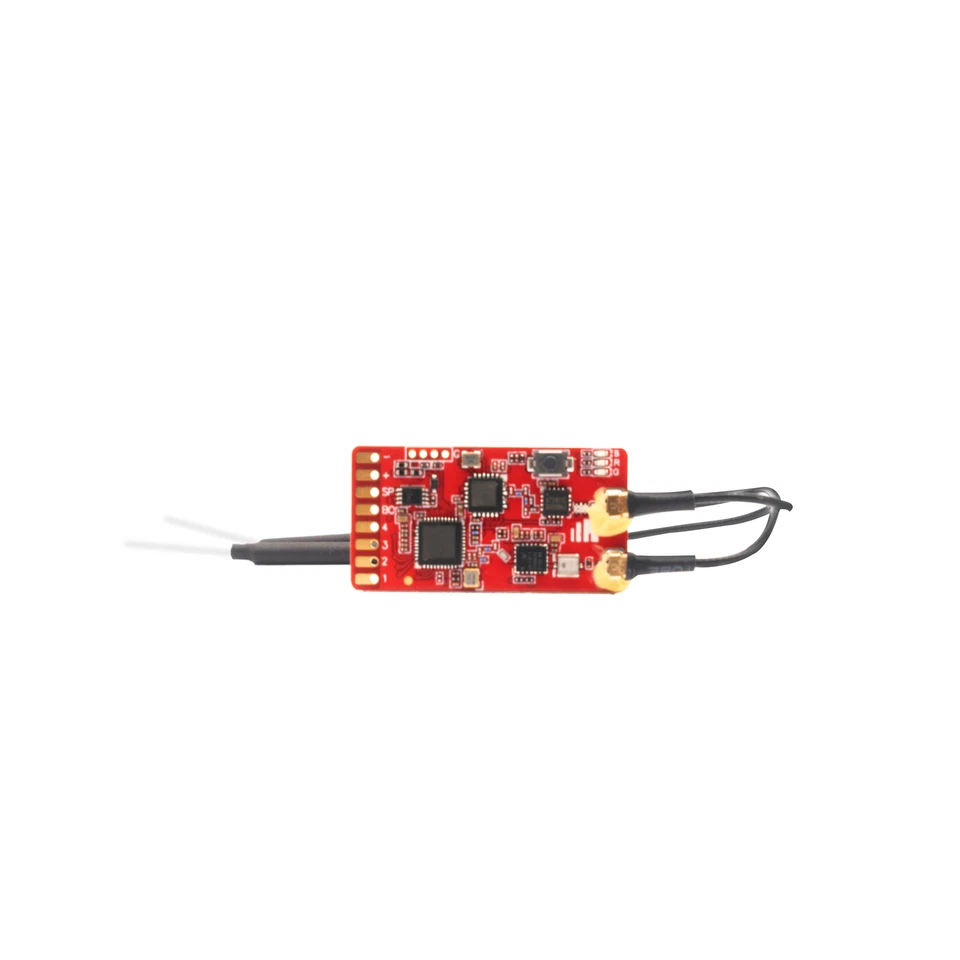 1Pc FrSky TWMX FCC EU Receiver with 4 PWM Channel Ports Black Box Function 3.8g - Image 3 of 4