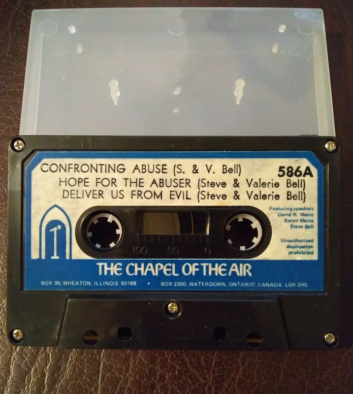 CHRISTIAN AUDIO TAPE CHAPEL OF THE AIR CONFRONTING ABUSE HOPE FOR THE ABUSER A&B