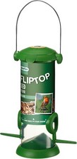 Image of Gardman Flip Top Wild Bird Seed Feeder, Green