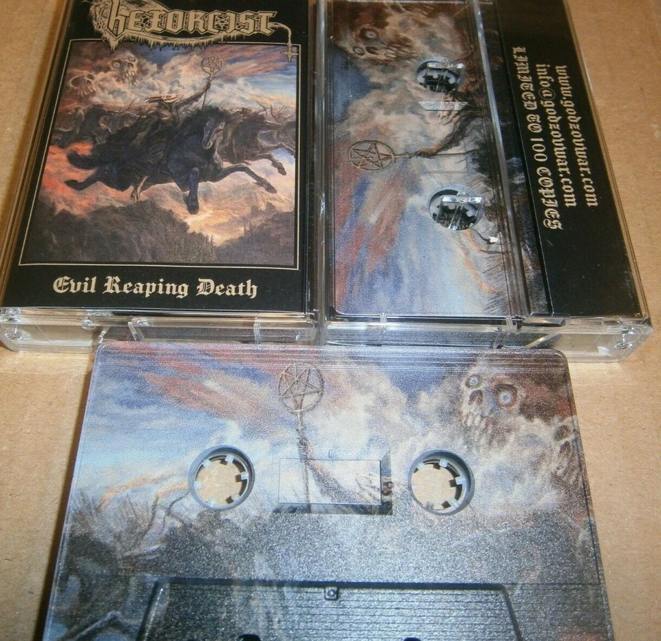 HEXORCIST - Evil Reaping Death. Tape - Image 2 of 3