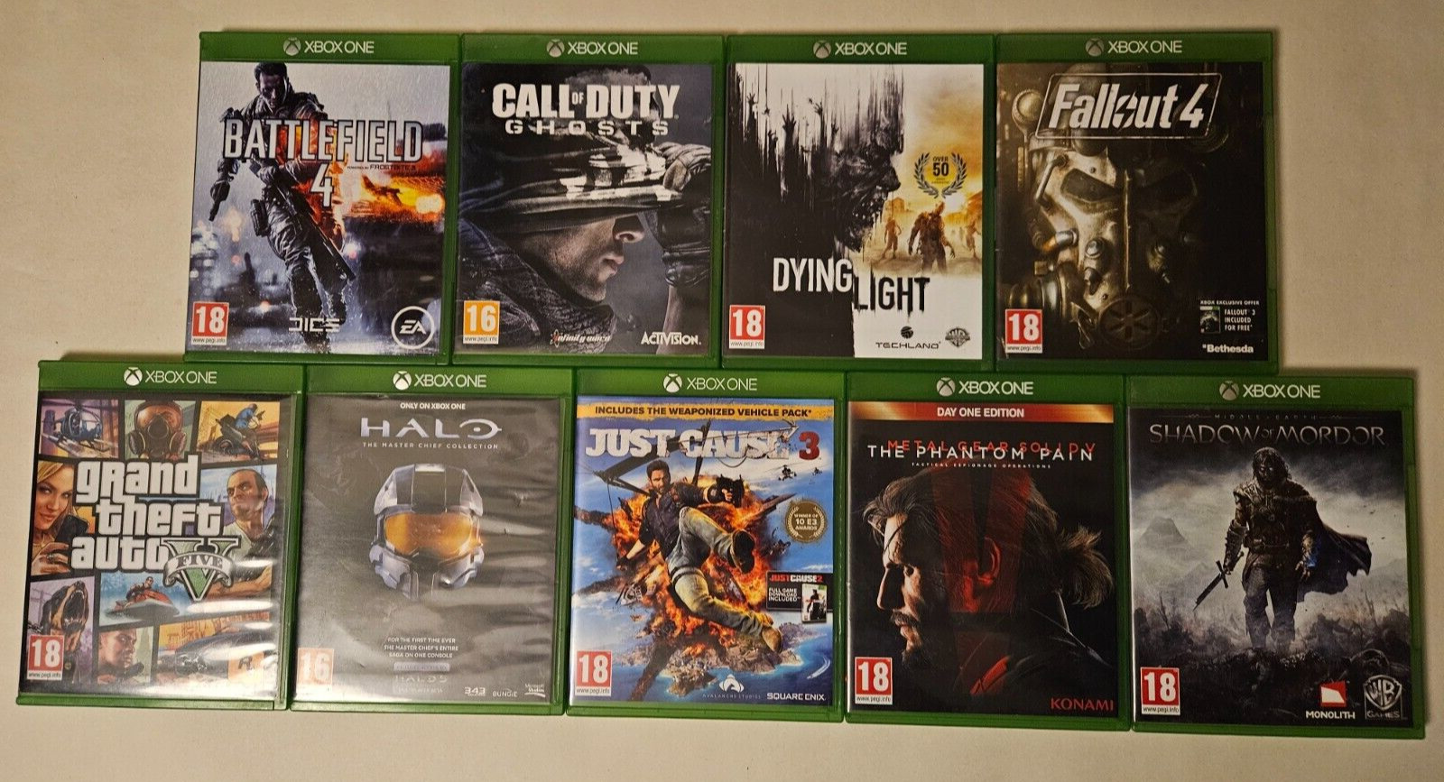 Xbox One Game Selection