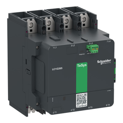 Schneider Electric LC1G5004KUEN TeSysG500 4P Std 100-250V ACDC