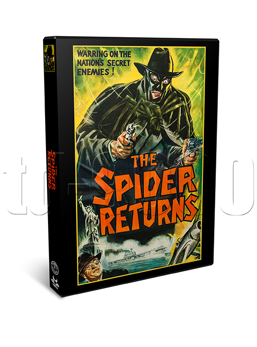 The Spider Returns (1941) 15 Chapter Columbia Movie Serial Cliffhanger (2 x DVD)