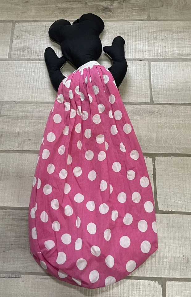 Portapañales Colgante Disney Minnie Mouse Años 80 De Colección Bolsa de Comestibles Porta Pañales Foto 4 de 4