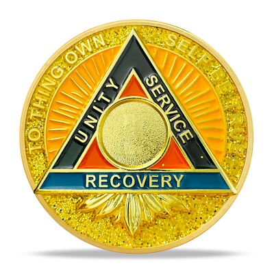 Be True to Yourself Sobriety Coin AA/NA Recovery Token Sobriety