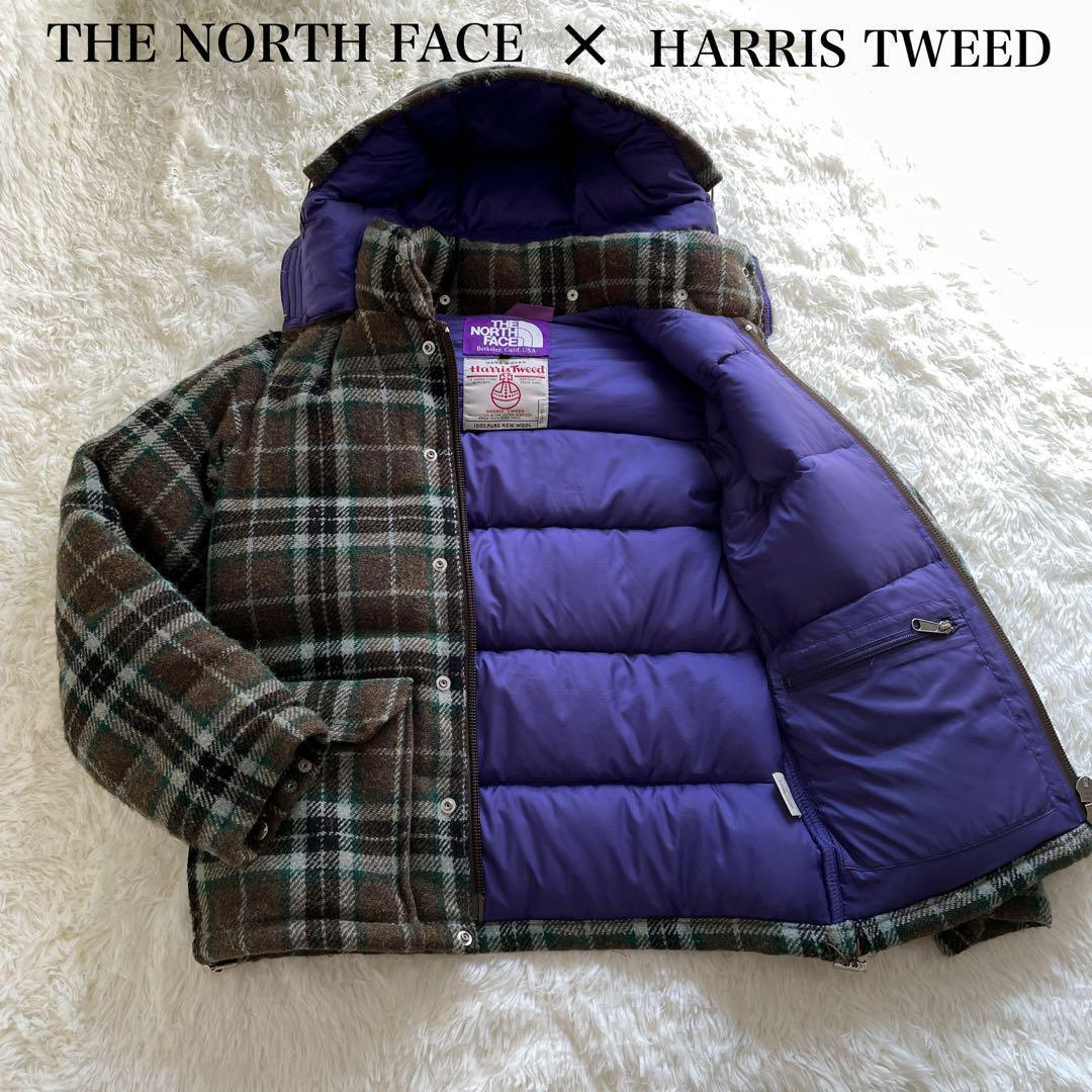The North Face Purple Label Harris Tweed Down Jacket The North Face Purple Label Harris Tweed Down Jacket