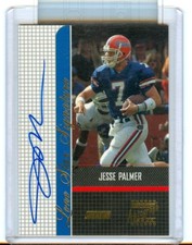 2001 Topps Stadium Club Jesse Palmer Autograph Card Lone Star New York Giants