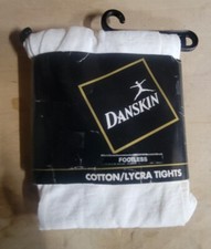 Vintage Danskin Cotton/Lycra Footless Tights Size A/B