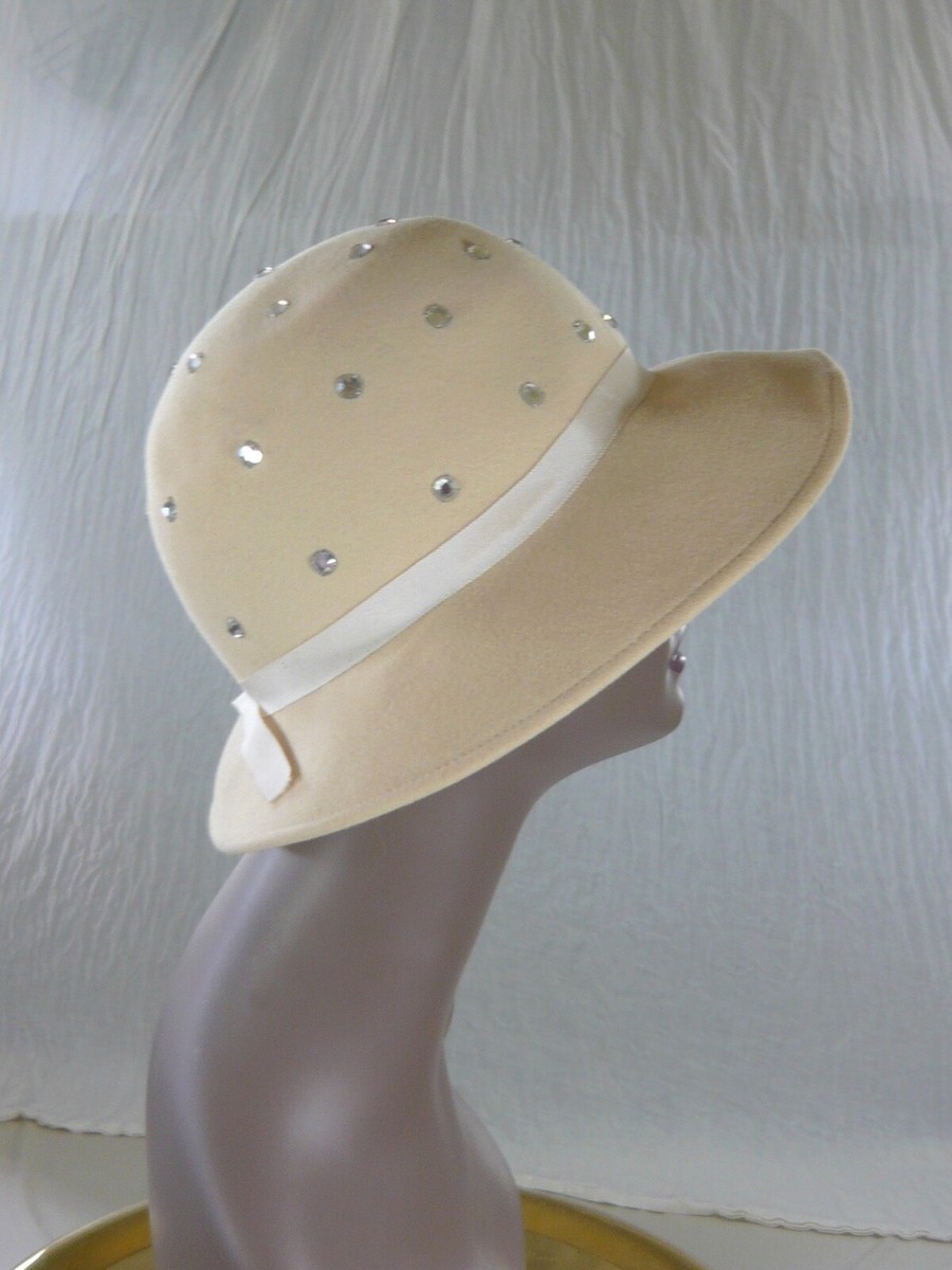Vintage Michelle and the Bollman Co Designer Wool Hat s-l400.jpg main image 2